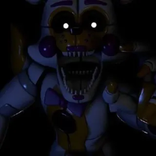 🌟 Funtime Foxy Five Nights at Freddy's Animatrónico, Terror, Robot, Five Nights at Freddy's telegram sticker