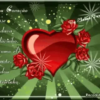 🎈 u Coração
se
dava
Lacinho.
Como ele
aite.
dou
teirinho.
By Elaine For
Recodol coeur, roses, amour, romantique, salutation, Elaine For, recodol telegram sticker