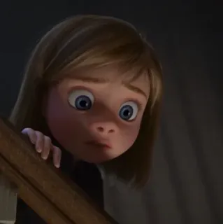 🤖 Riley Andersen Inside Out Cartone animato, Personaggio, Film, Emozionale, Ragazza telegram sticker