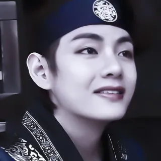 🎟 V kpop, bts, taehyung, v, idol, azjatycki, piosenkarz telegram sticker
