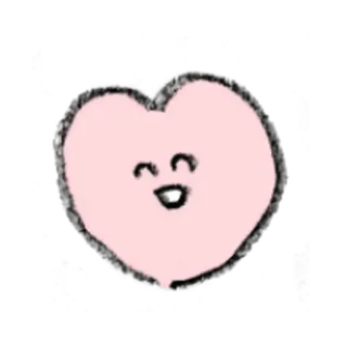 💐 ハート, かわいい, 漫画, 愛, 幸せ telegram sticker