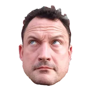 🙄 uomo, faccia, espressione, persona, testa whatsapp sticker