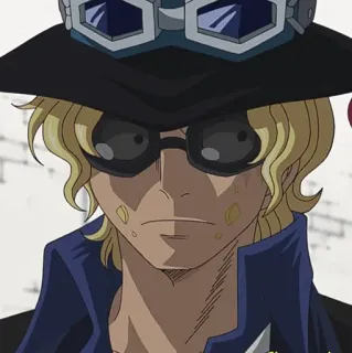 🔥 Sabo One Piece Anime, One Piece, Sabo, Personagem, Pirata, Mangá telegram sticker