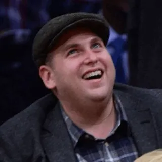 💡 Jonah Hill актер, знаменитость, мужчина, человек, шляпа telegram sticker