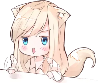NEKOMIMI-MiA :: @line_stickers whatsapp stickers