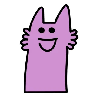😄 chat, animal, dessin animé, autocollant, mignon, drôle telegram sticker