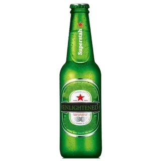 😆 Superstah birra, alcol, bottiglia, bevanda, bibita telegram sticker