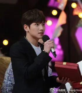 🎤 Ji Chang-wook acteur, coréen, homme, célébrité telegram sticker