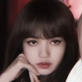 😠 Lisa Lisa, Blackpink, K-pop, singer, celebrity, woman, girl whatsapp sticker