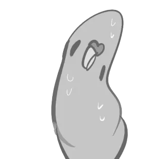 😰 Blob, Keringat, Ekspresi, Kartun telegram sticker