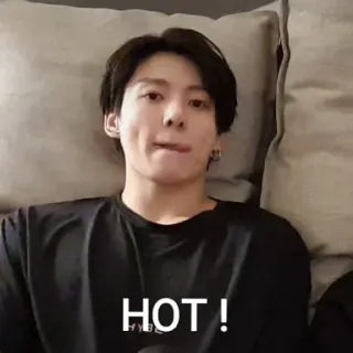 😄 HOT! 핫, 잘생김, 남자, 매력적인, k팝, 사람, 연예인 telegram sticker