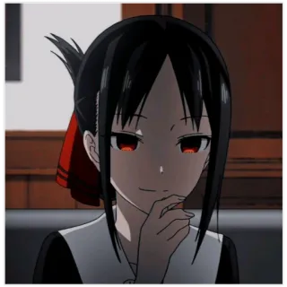 📭 Kaguya Shinomiya Kaguya-sama: Love Is War 动漫, 女孩, 辉夜大小姐想让我告白, 恋爱战争, 四宫, 可爱 telegram sticker
