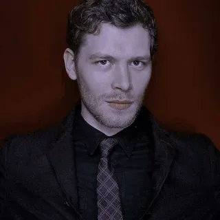 🥨 Klaus Mikaelson The Vampire Diaries man, suit, character, vampire, the vampire diaries telegram sticker