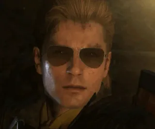 😕 Kazuhira Miller Metal Gear Solid V Kazuhira Miller, Metal Gear Solid V, MGSV, Videojuego, Personaje, Soldado, Militar telegram sticker