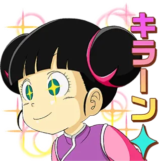 🤑 キラーン Anime, Nhật Bản, Hoạt hình, Lấp lánh, Cô gái, Nhân vật telegram sticker