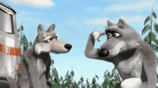 🤦‍♂️ wolf, cartoon, tiere, lustig, wölfe telegram sticker