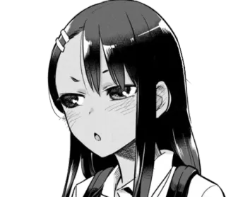 ◾️ Nagatoro Don't Toy with Me, Miss Nagatoro Anime, Manga, Nagatoro, Waifu, Süß, Cartoon telegram sticker