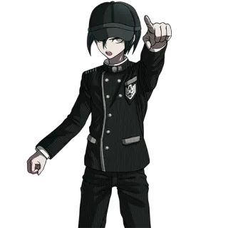 👉 Shuichi Saihara Danganronpa Аниме, Персонаж, Danganronpa, Шуичи Саихара telegram sticker