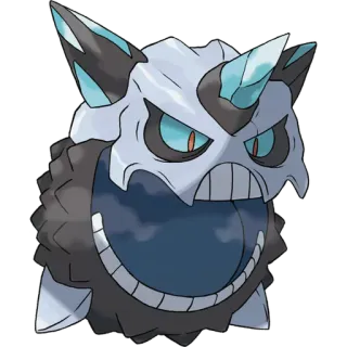 ❄ Mega Glalie Pokemon pokemon, mega glalie, ice type, video game, monster, character telegram sticker