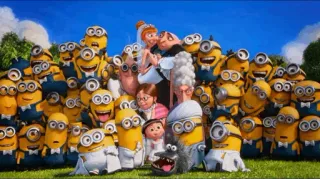😁 Minions Despicable Me minions, despicable me, cartoon, funny, family, characters telegram sticker