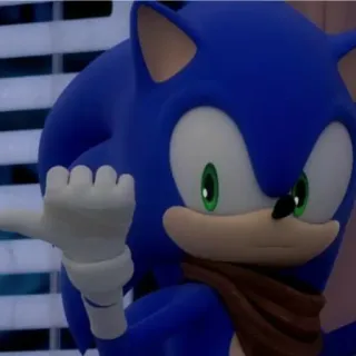 👈 Sonic the Hedgehog мультфильм, Соник, ёж, анимированный telegram sticker