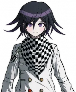 ☺️ Kokichi Oma Danganronpa V3: Killing Harmony Anime, Vilão, Líder supremo, Roxo, Malvado telegram sticker