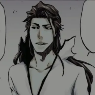 🧬 Aizen Sosuke Bleach Anime, Manga, Aizen, Bleach, Karakter telegram sticker