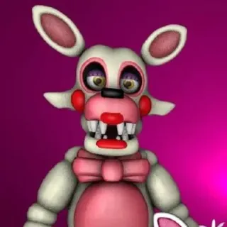 🌟 Mangle Five Nights at Freddy's animatronic, Five Nights at Freddy's, Mangle, creepy, animal telegram sticker