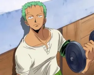 Zoro by @lazy_raion telegram stickers