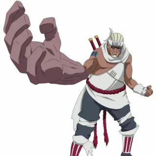 🐙 Killer Bee Naruto anime, ninja, tailed beast, Naruto, character, Killer Bee telegram sticker