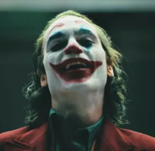 🃏 Joker Joker, movie, villain, clown, DC Comics, Joaquin Phoenix telegram sticker