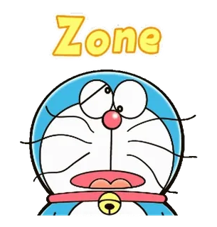Doraemon Animated Onomatopoeia telegram stickers