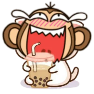 tine si rakyat monyet @tinechicchicc telegram stickers
