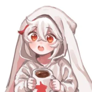☕ Kazuha Genshin Impact 动漫, 卡通, 原神, 万叶, 可爱 telegram sticker