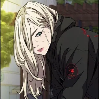 ❤️ anime, manga, sad, girl, crying whatsapp sticker