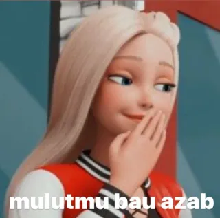 🤮 Barbie mulutmu bau azab Meme, Barbie, Azab, Kreskówka, Obraza telegram sticker