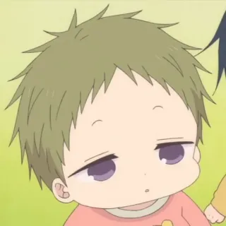 🥺 anime, baby, cute, cartoon telegram sticker