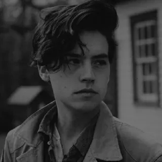 🖤 Jughead Jones Riverdale Jughead Jones, Riverdale, Cole Sprouse, serial młodzieżowy telegram sticker