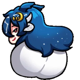 ๐ Anime, Costellazione, Stelle, Cartoni animati, Personaggio telegram sticker