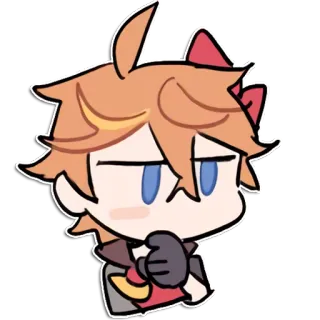 Tartali [Genshin impact] by raintides @keiriststicks telegram stickers
