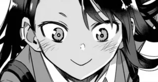 😊 Anime, Manga, Cartoon, Mädchen, Lächeln, Fröhlich telegram sticker