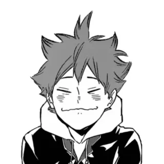 ➗ Hinata Shoyo Haikyuu!! Anime, Manga, Haikyuu, Sport, Volleyball telegram sticker