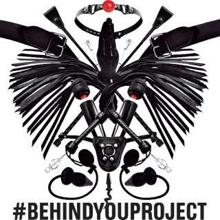 🌀 #BEHINDYOUPROJECT bDSM, fetish, bondage, disiplin, ketundukan, dominasi telegram sticker