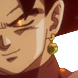 😌 Goku Black Dragon Ball Anime, Charakter, Bösewicht, Dragon Ball, Goku Black whatsapp sticker