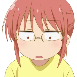 😧 Kobayashi Miss Kobayashi's Dragon Maid Anime, Manga, Drago, Kawaii telegram sticker