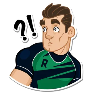 RUGGER telegram stickers