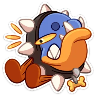 😠 การ์ตูน, สติกเกอร์, ตัวละคร, ดิจิทัลอาร์ต telegram sticker