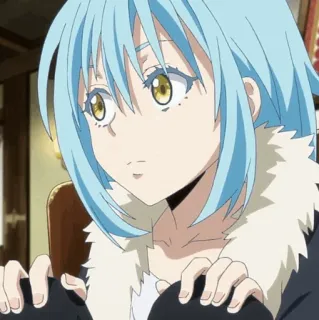 💎 Rimuru Tempest That Time I Got Reincarnated as a Slime Anime, Personaggio, Manga, Rimuru Tempest, Slime telegram sticker