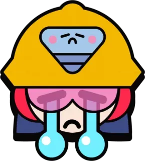 😔 triste, piangendo, emotivo, arrabbiato, lacrime, cartone animato whatsapp sticker