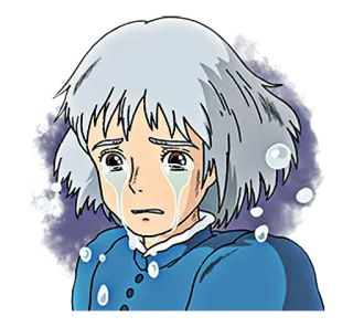 😭 аниме, девушка, плачет, грустно, мультфильм, слёзы telegram sticker